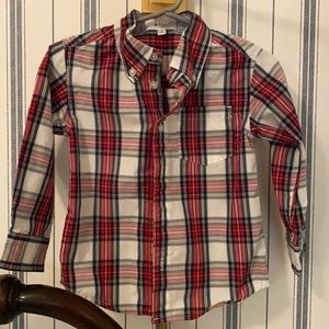 Crown and Ivy plaid button down shirt